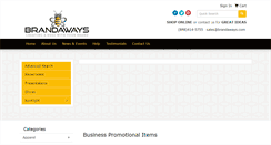 Desktop Screenshot of brandaways.com